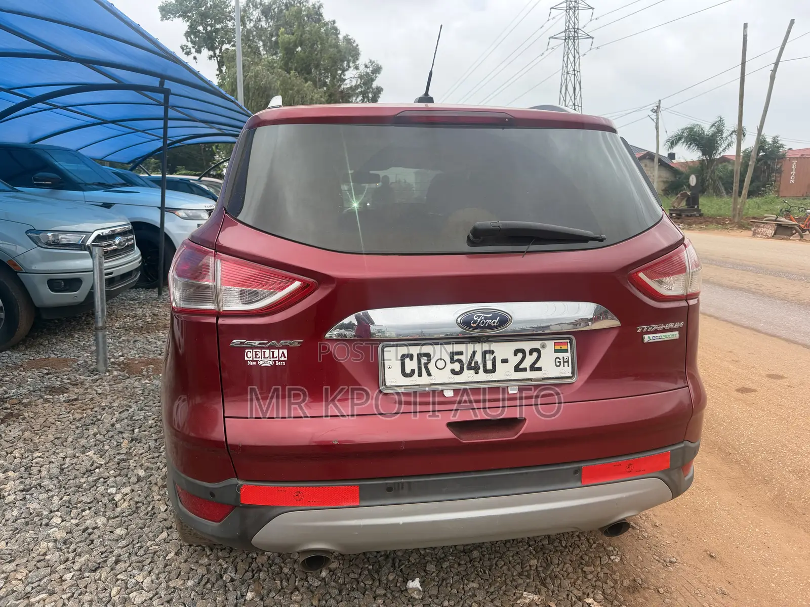 Ford Escape 2015 Red