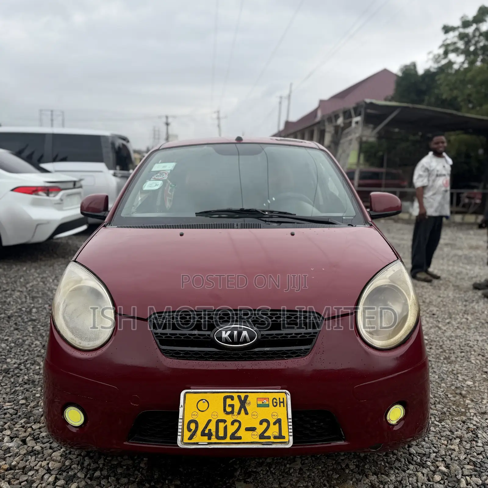 Kia Morning 2010 Red