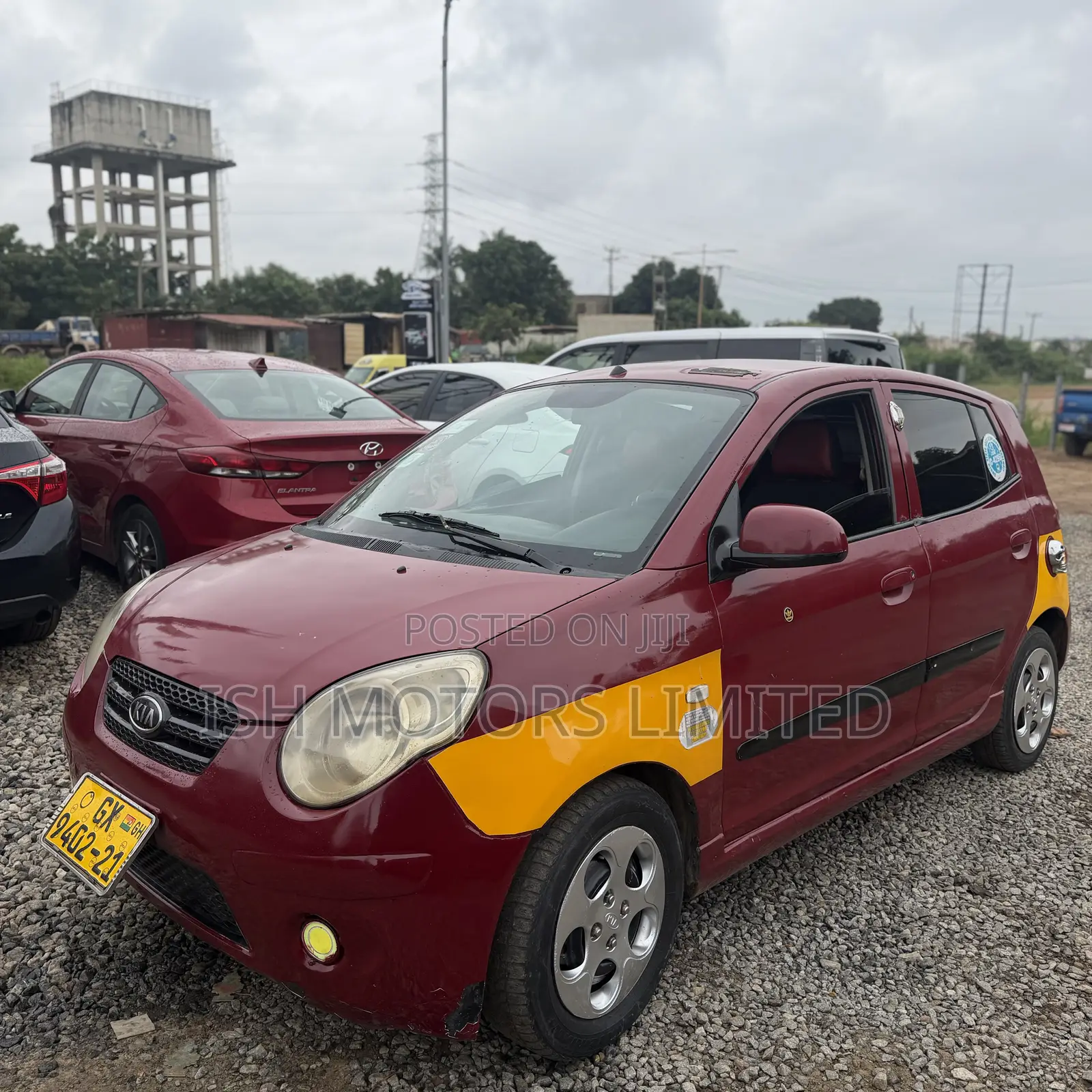 Kia Morning 2010 Red