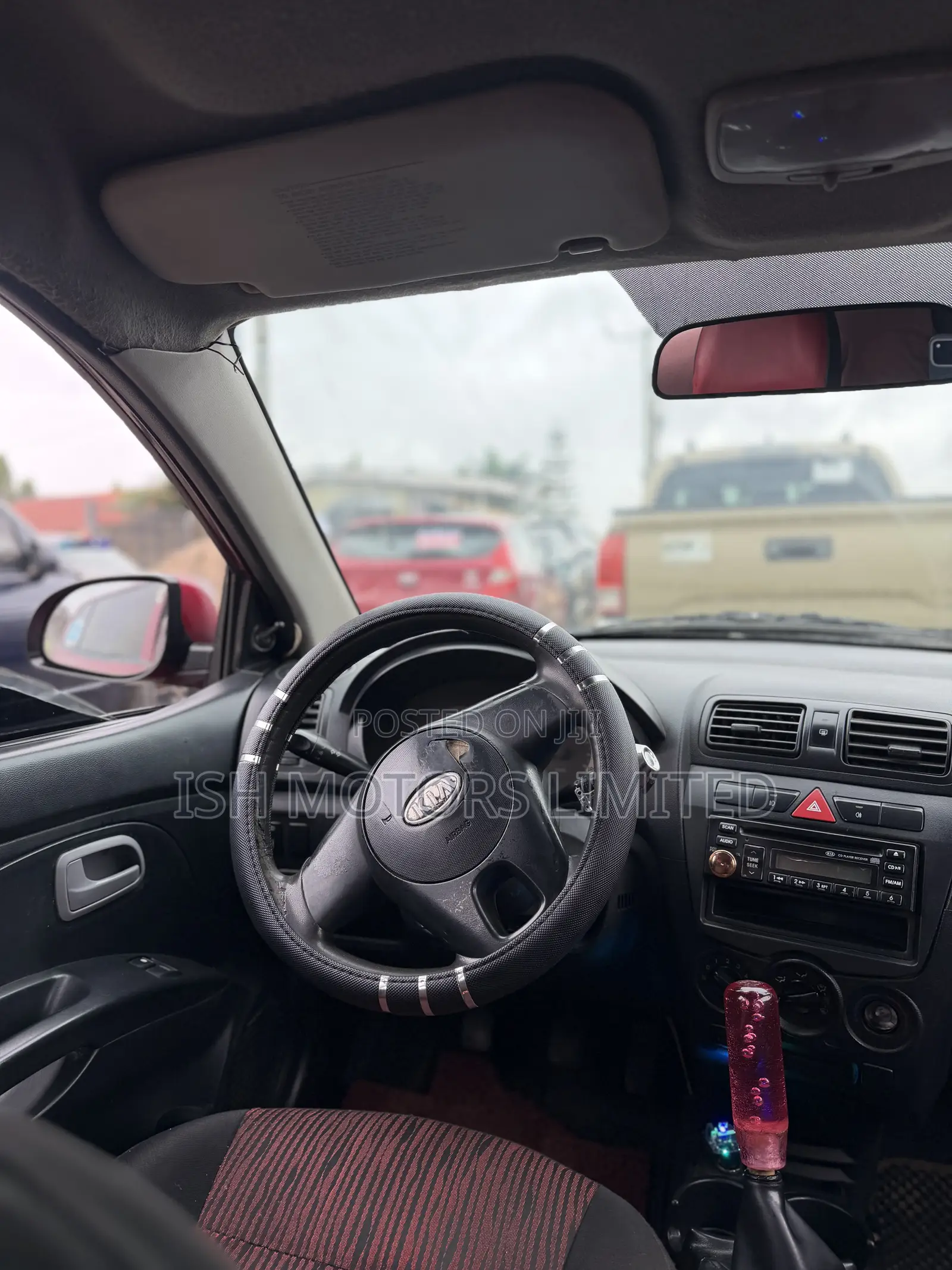 Kia Morning 2010 Red