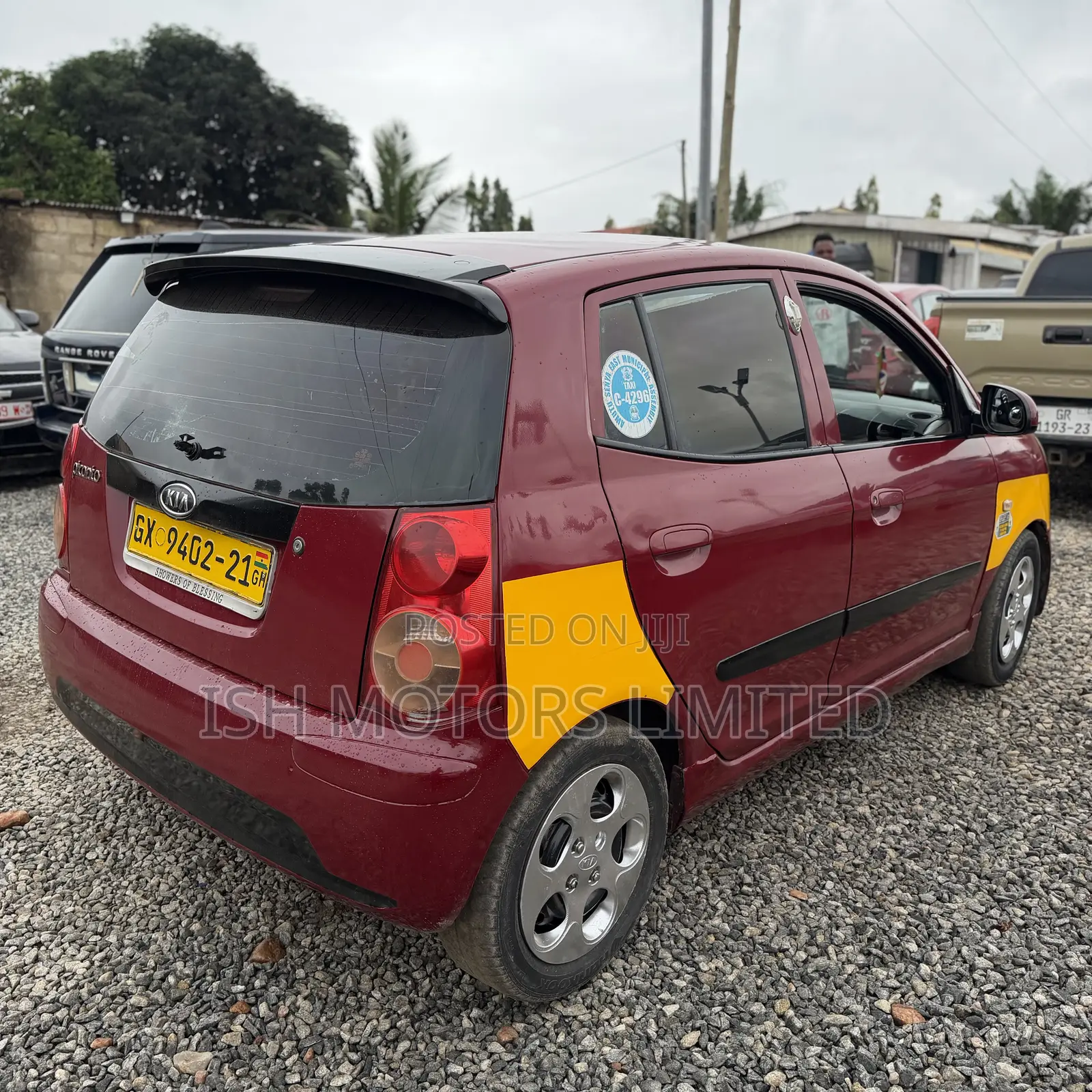 Kia Morning 2010 Red