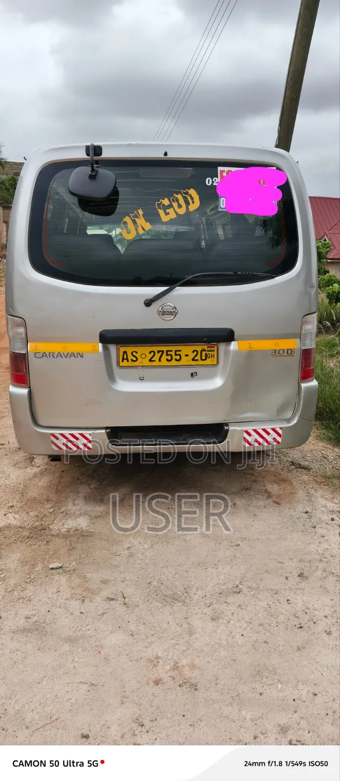 Nissan Caravan (Urvan) 2012 Silver