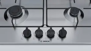 Bosch Serie 4 Pgp6b5k85 Hob Stainless Steel Built-in 58 Cm Gas