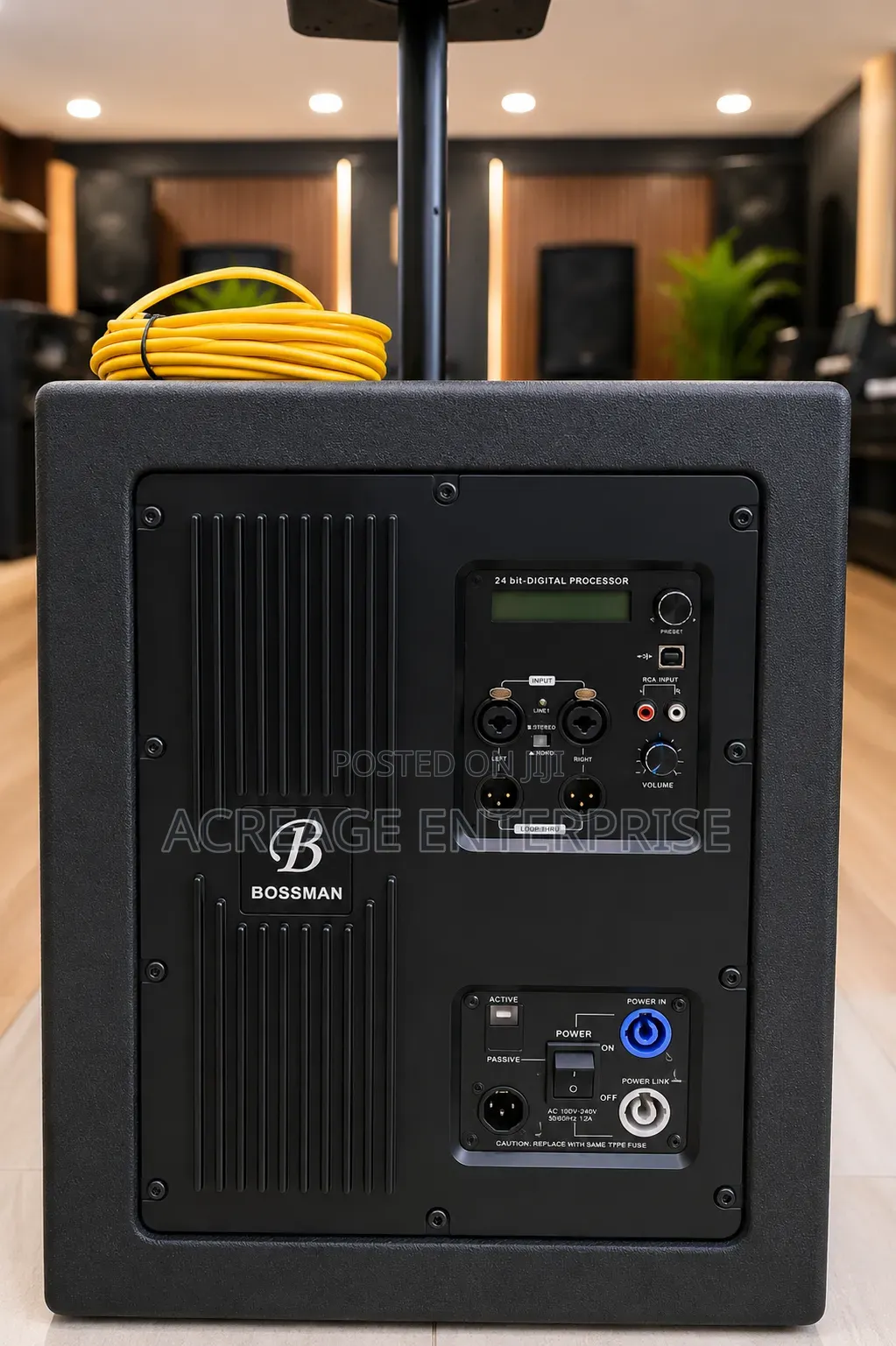 Bossman Column and Bass Speaker