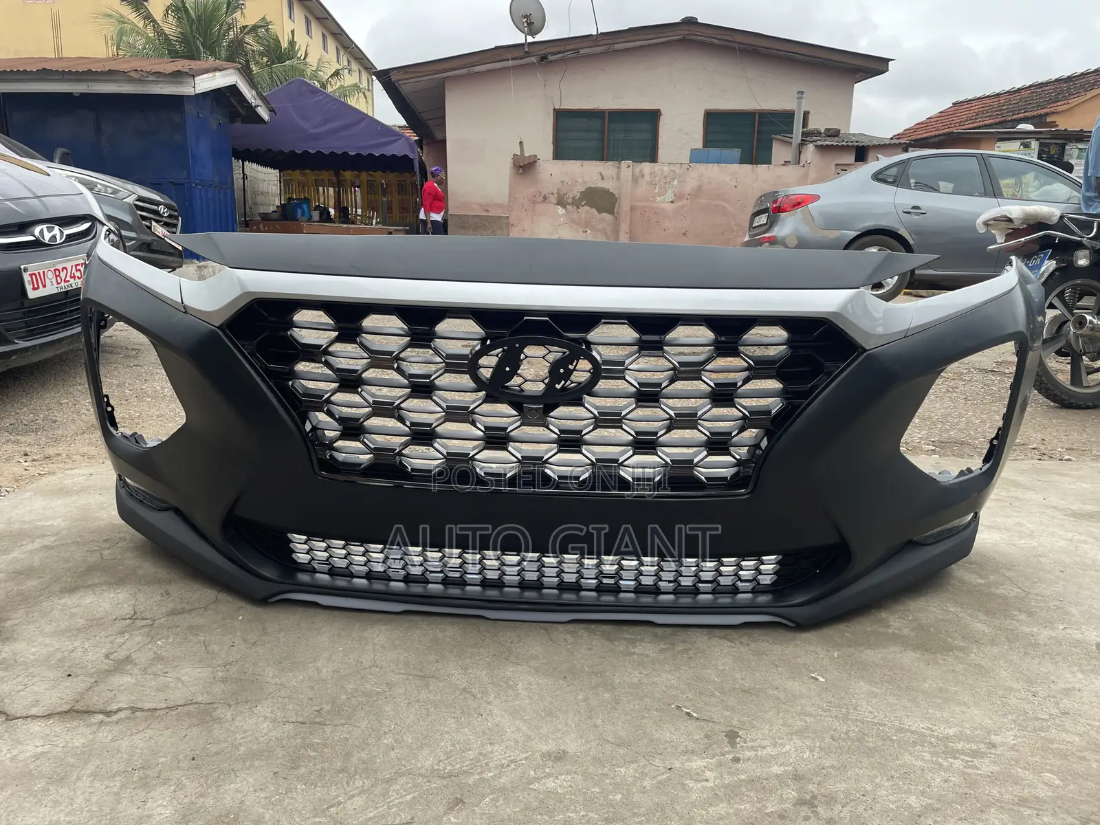 2019-2020 Hyundai Santa Fe Front Bumper Complete