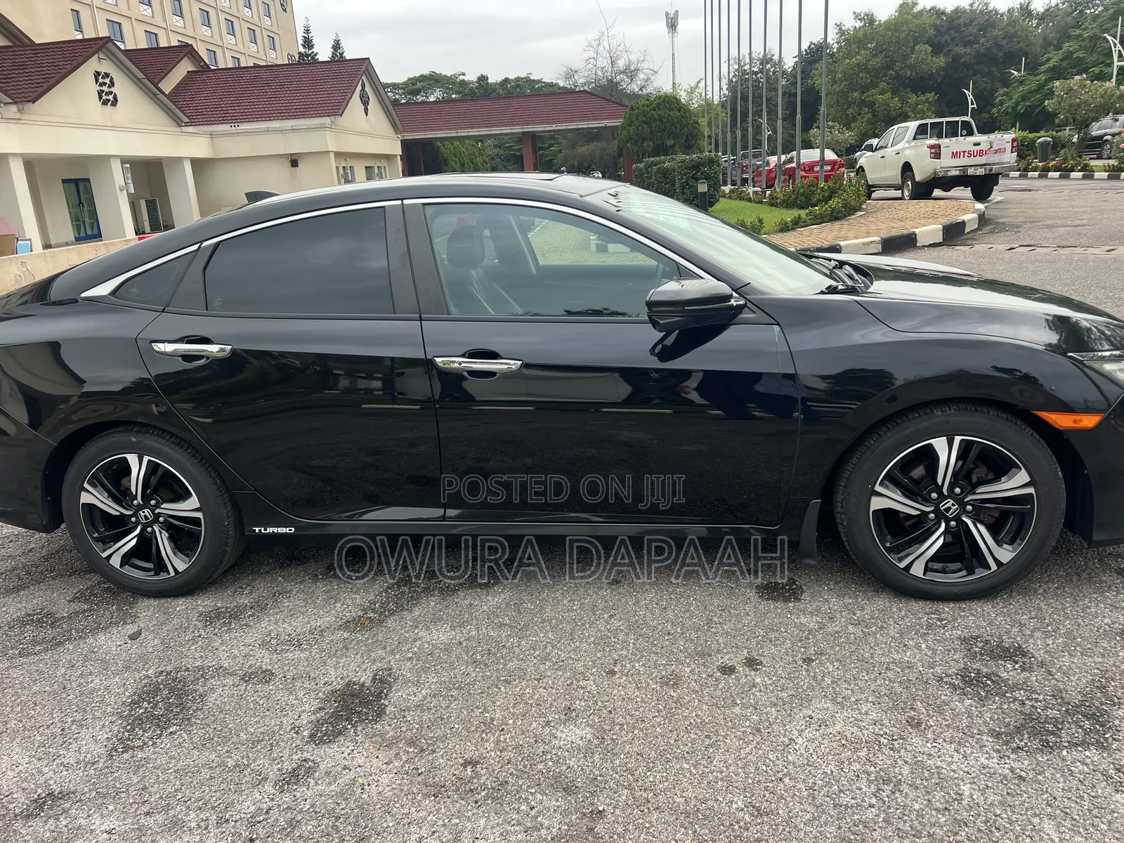 Honda Civic Touring 4dr Sedan (1.5L 4cyl) 2017 Black