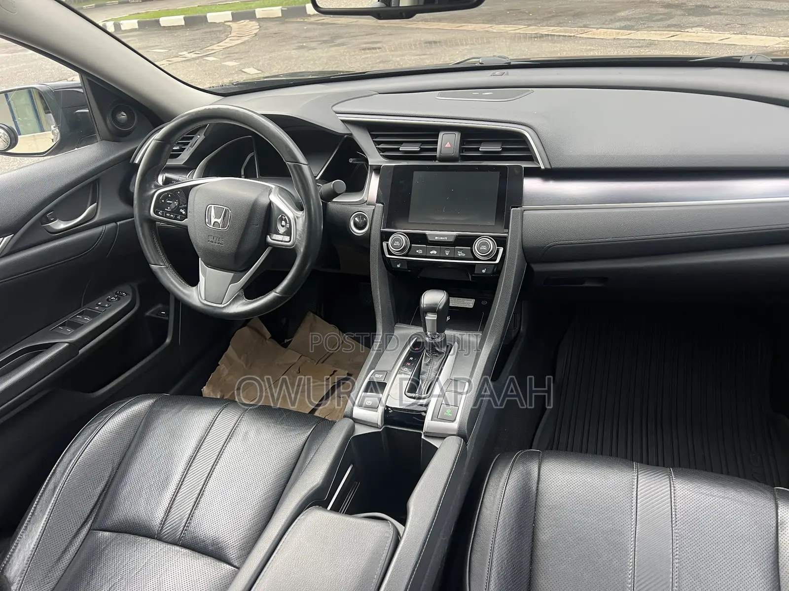 Honda Civic Touring 4dr Sedan (1.5L 4cyl) 2017 Black