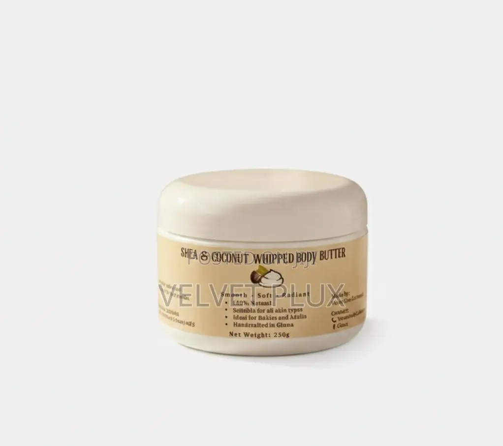 Whipped Whipped Body Butter–Deep Moisturizing for Dry Skin (250g)