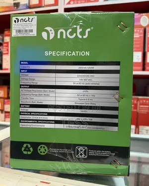 NCTS Ups 2000va 1200w Qstrom Pro 2000va Interactive Line