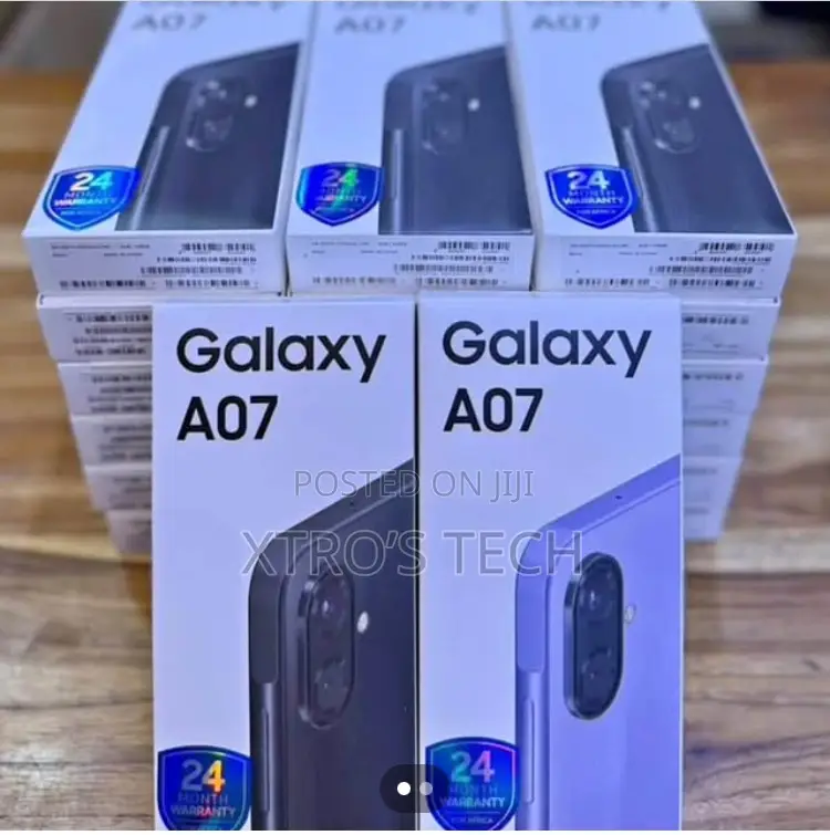 New Samsung Galaxy A07 5G 128 GB Black