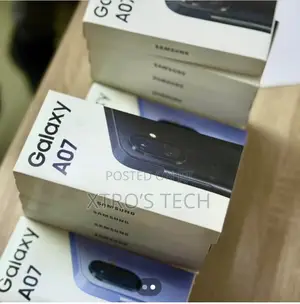New Samsung Galaxy A07 5G 128 GB Black