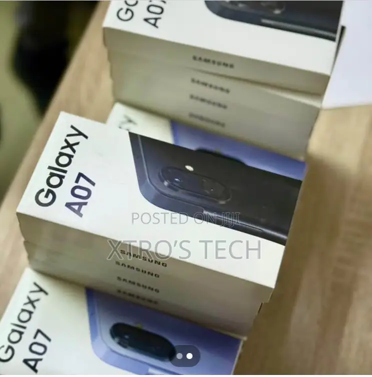 New Samsung Galaxy A07 5G 128 GB Black