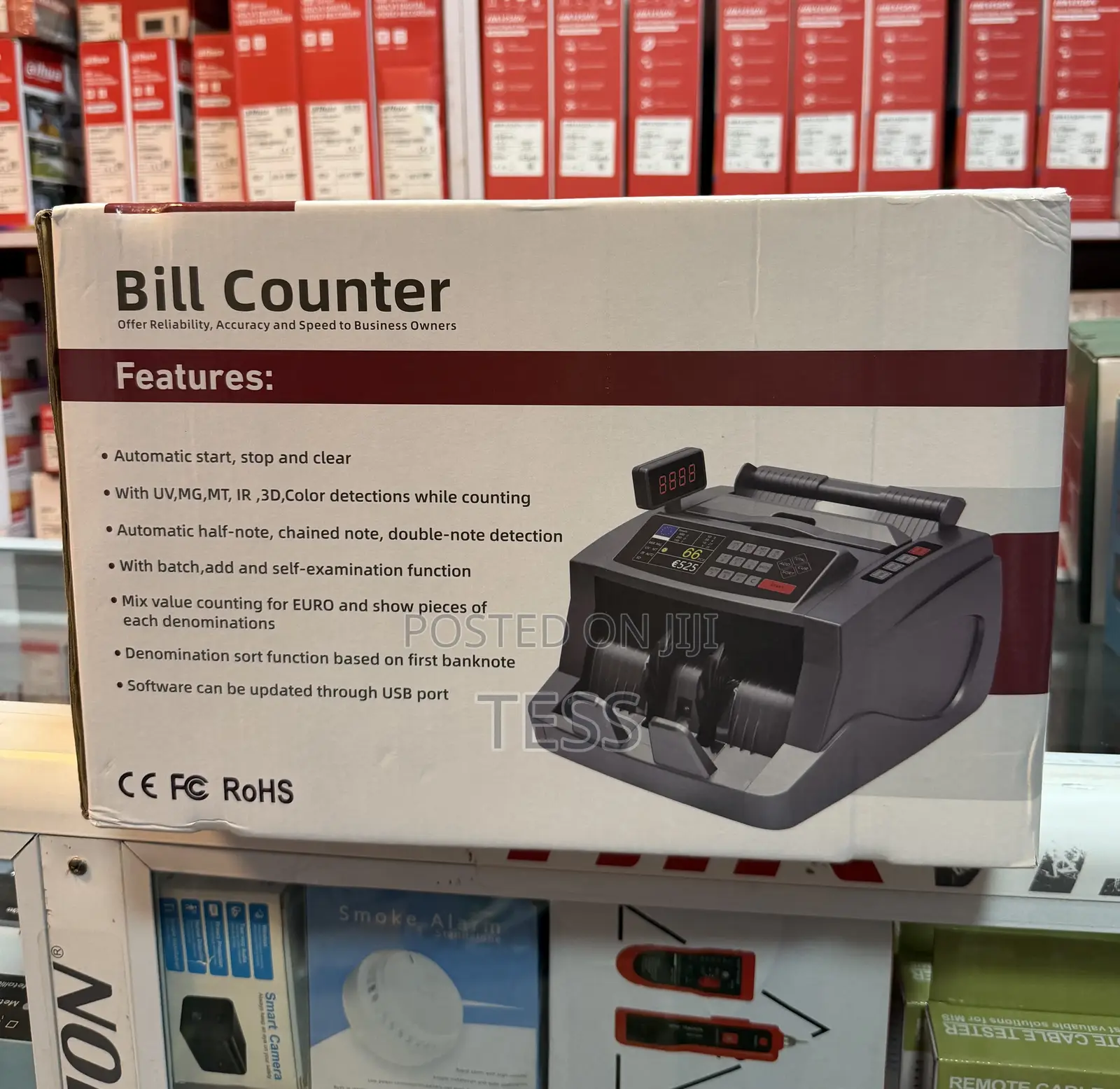 Bill Counter Money Counter Compon With Uv,Mg, Mt, Ir,3d,