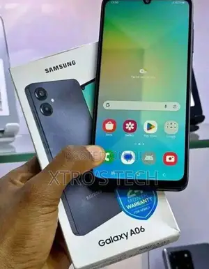 New Samsung Galaxy A06 64 GB Black