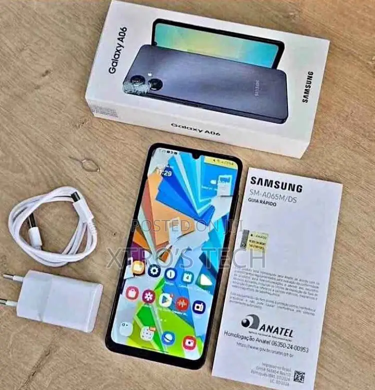 New Samsung Galaxy A06 64 GB Black