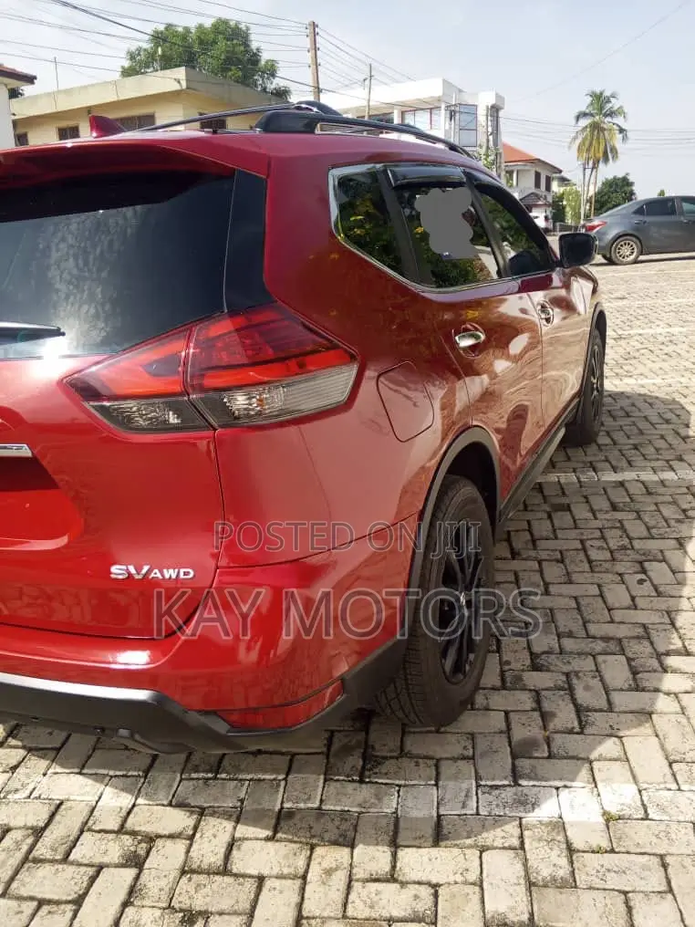 Nissan Rogue SV AWD 2018 Red