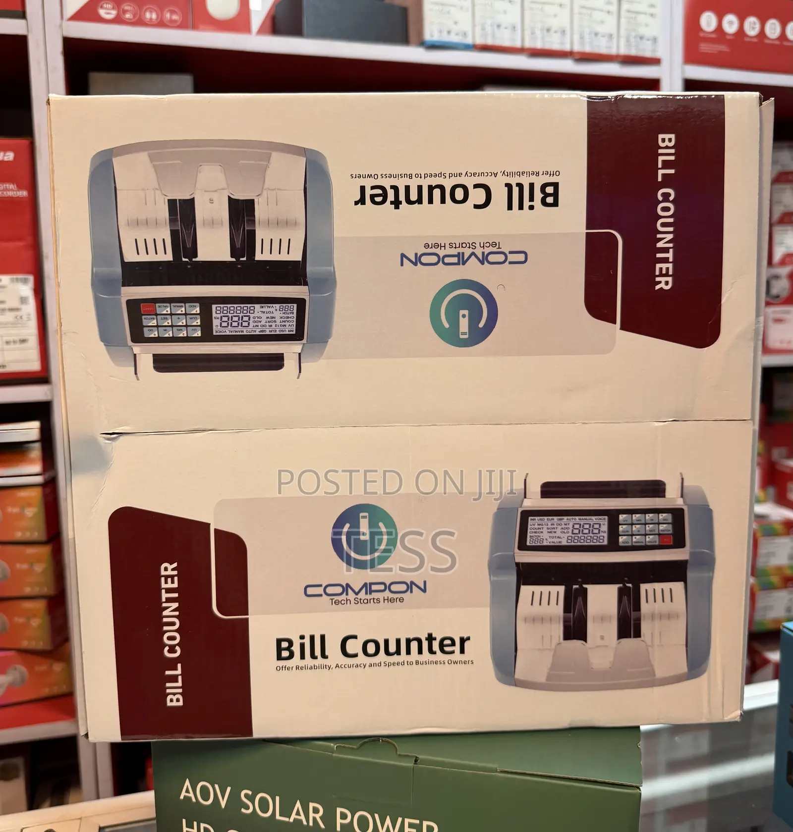 Compon Bill Counter Money Counter With Uv, Mg, Ir, Dd