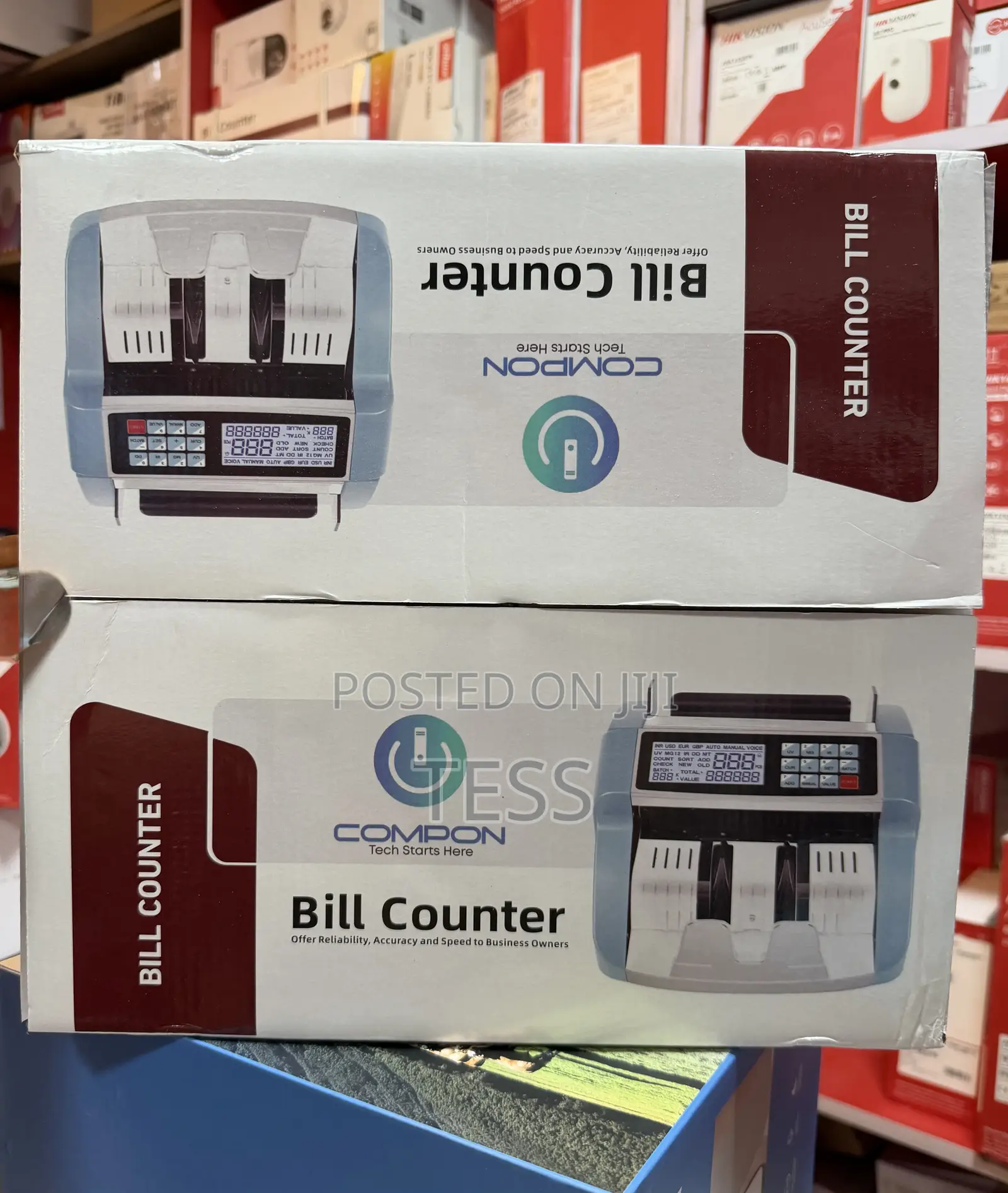 Compon Bill Counter With Backup Battery Money Counter
