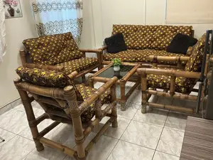 Complete Bamboo Room Sofa Set