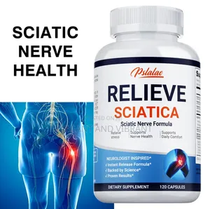Relieve Sciatica120cap-Natural Nerve Formula,Pain Relief, Nerve Health