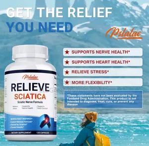 Relieve Sciatica120cap-Natural Nerve Formula,Pain Relief, Nerve Health