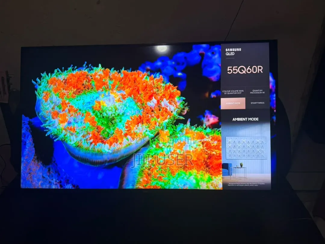 55inchs Samsung Smart Qled Uhd Digital and Satellite Tv 120hz