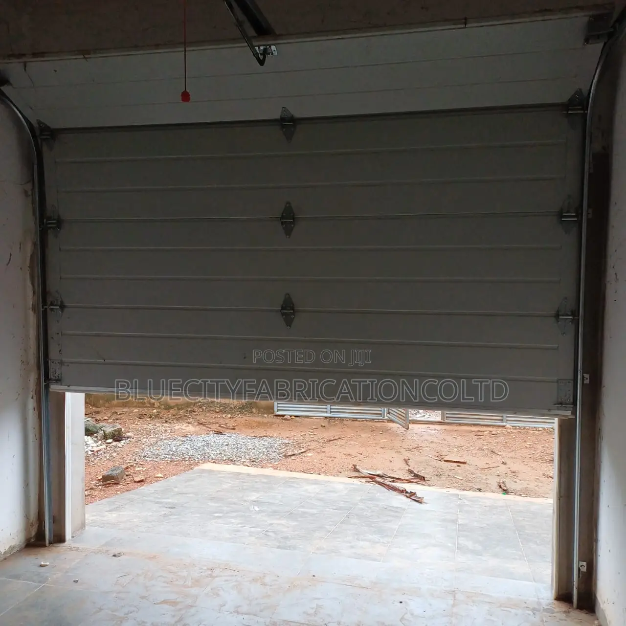 White Garage Door