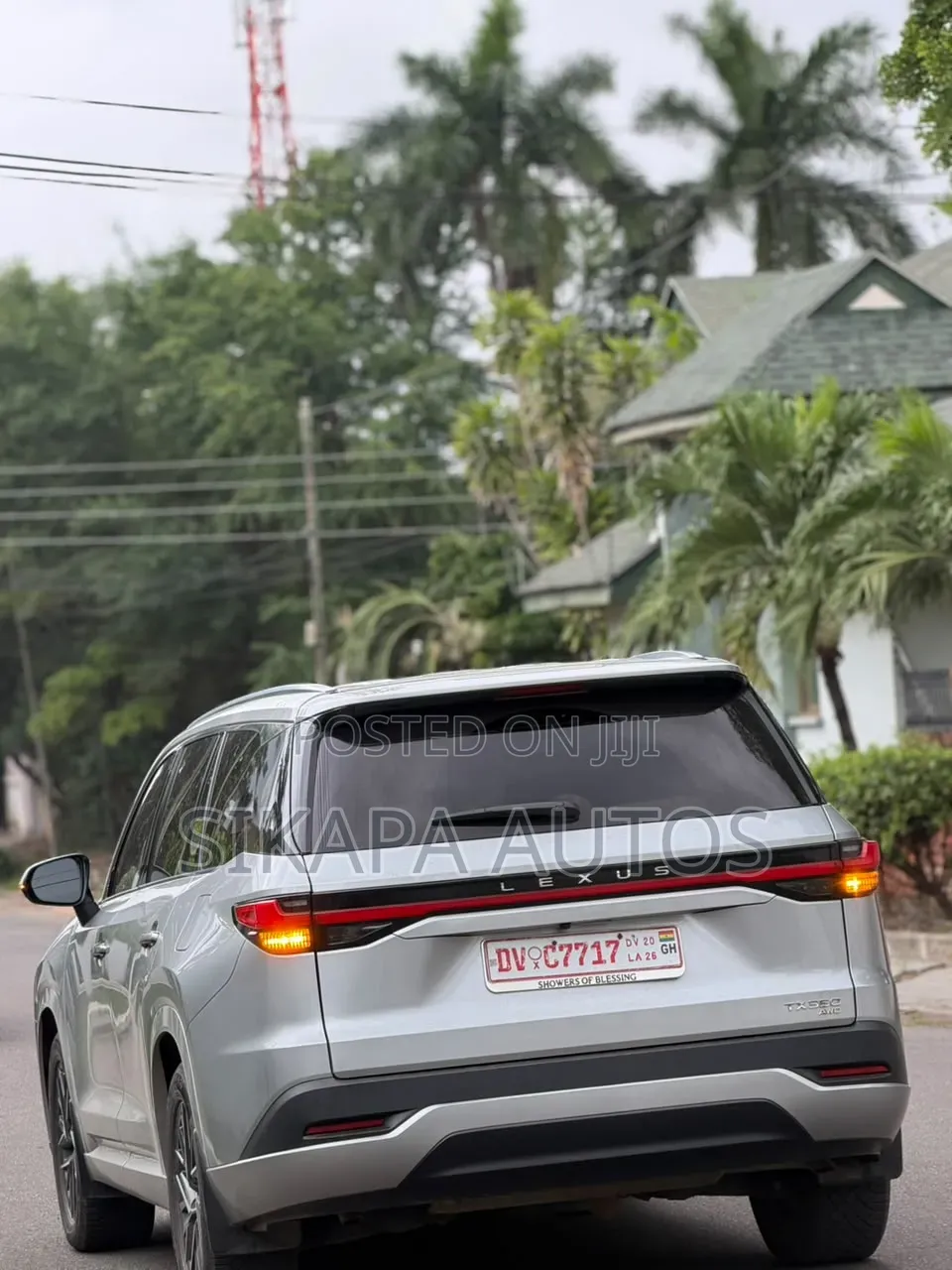 Lexus TX 2025 Silver