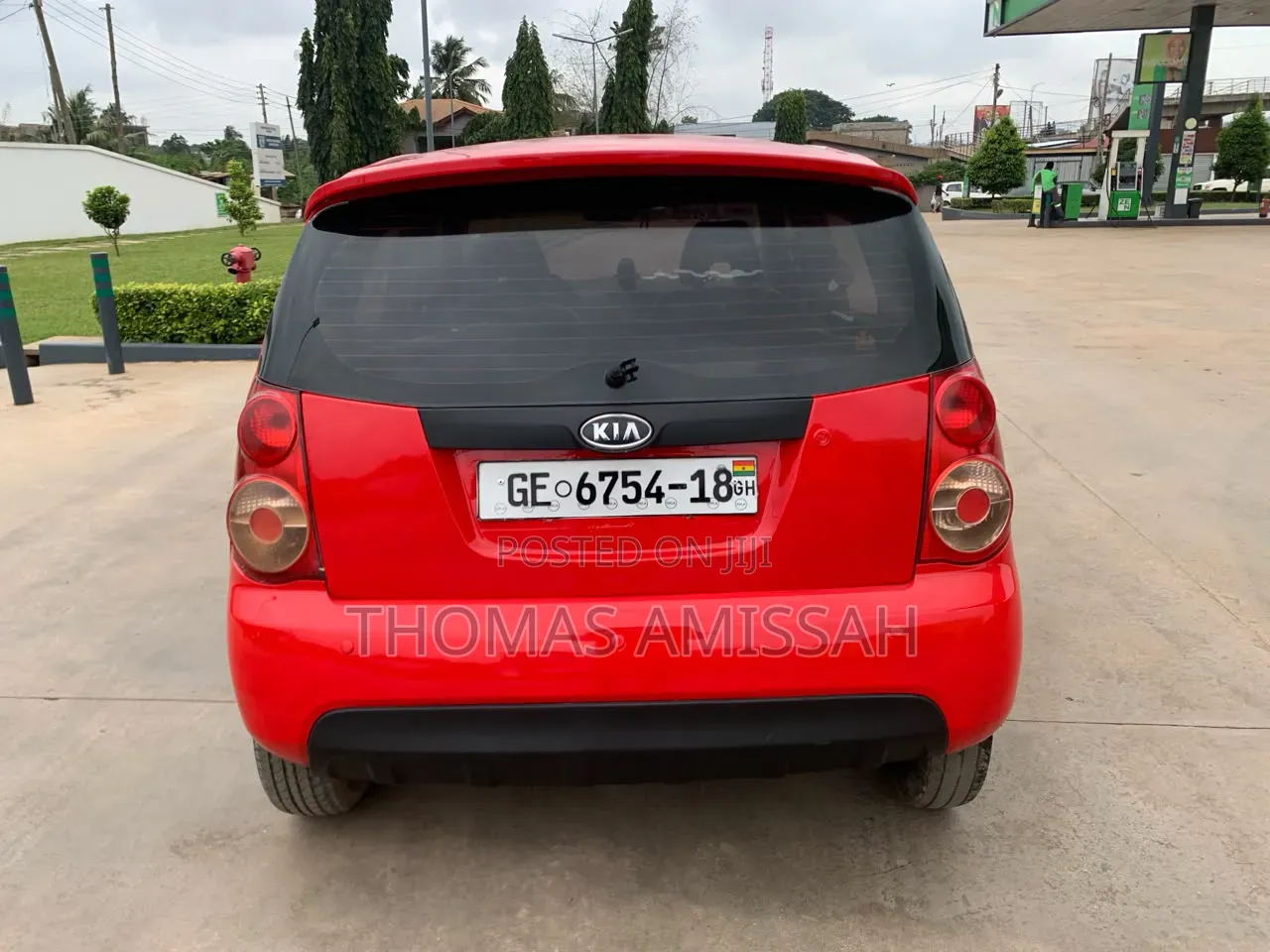 Kia Morning 2010 Red