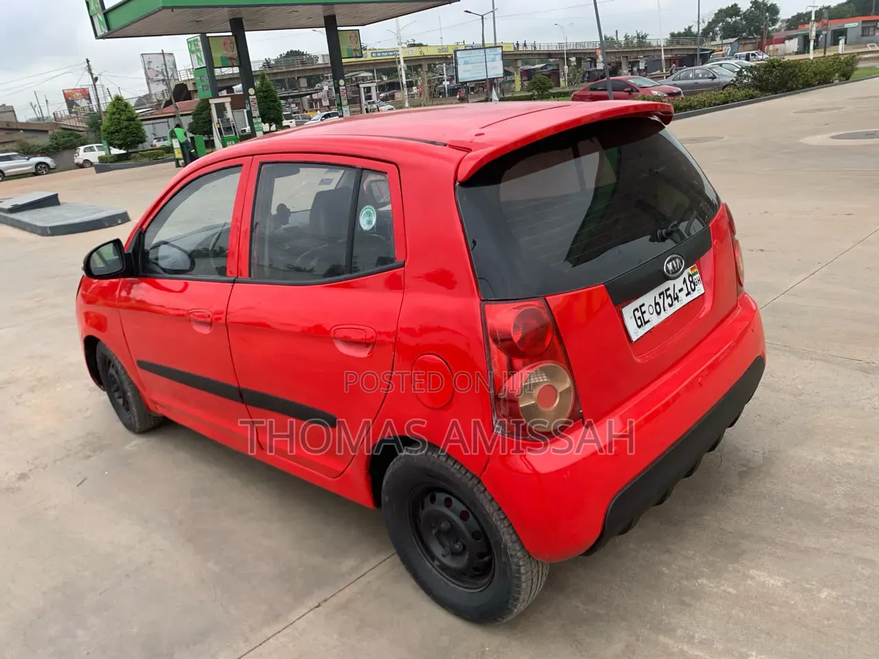Kia Morning 2010 Red