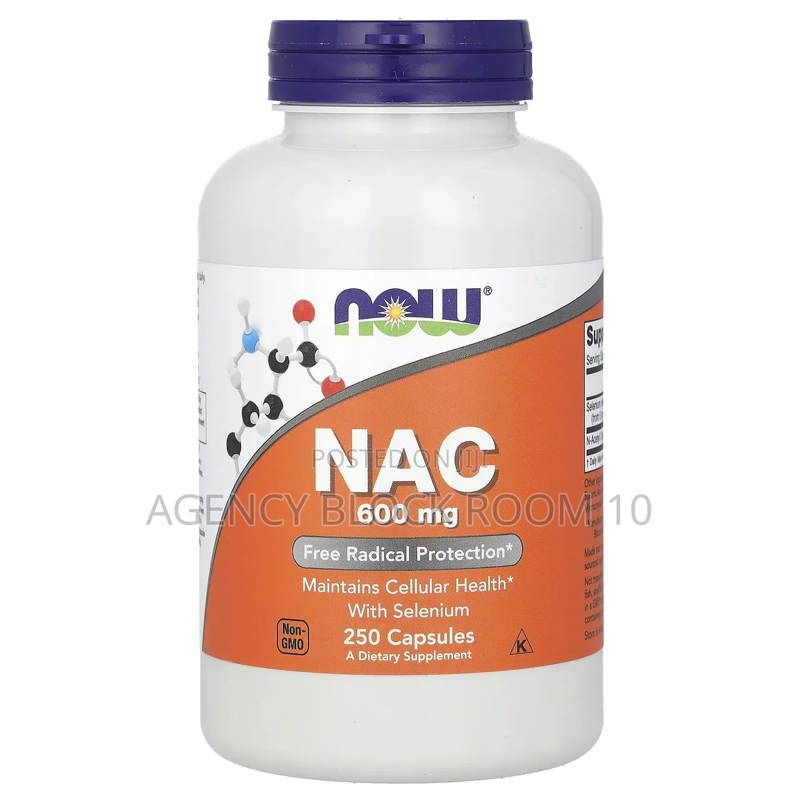 Now Nac 600mg, 250 Caps