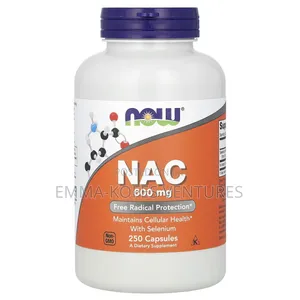 Now Nac 600mg, 250 Caps
