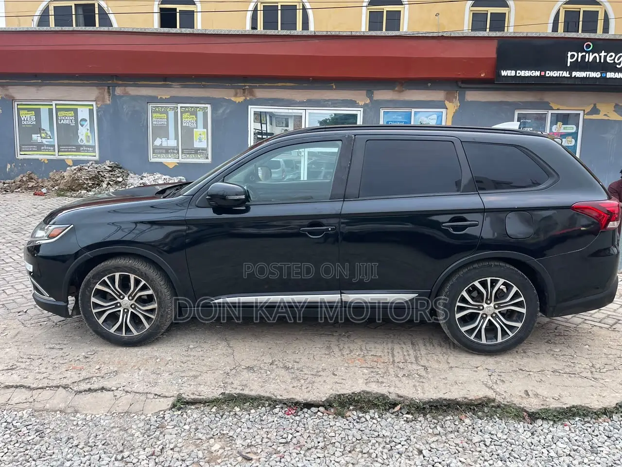 Mitsubishi Outlander SEL FWD 2016 Black
