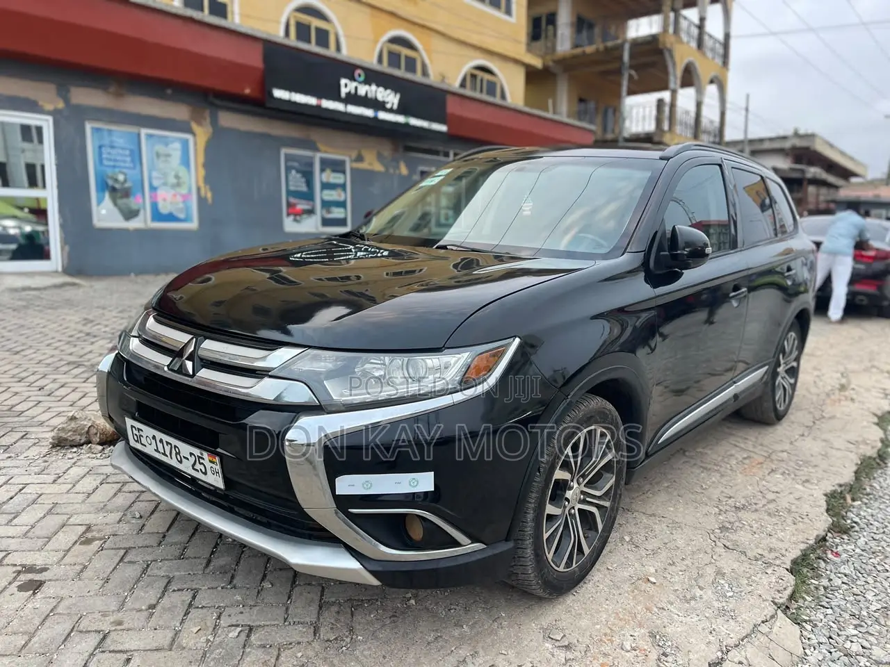 Mitsubishi Outlander SEL FWD 2016 Black