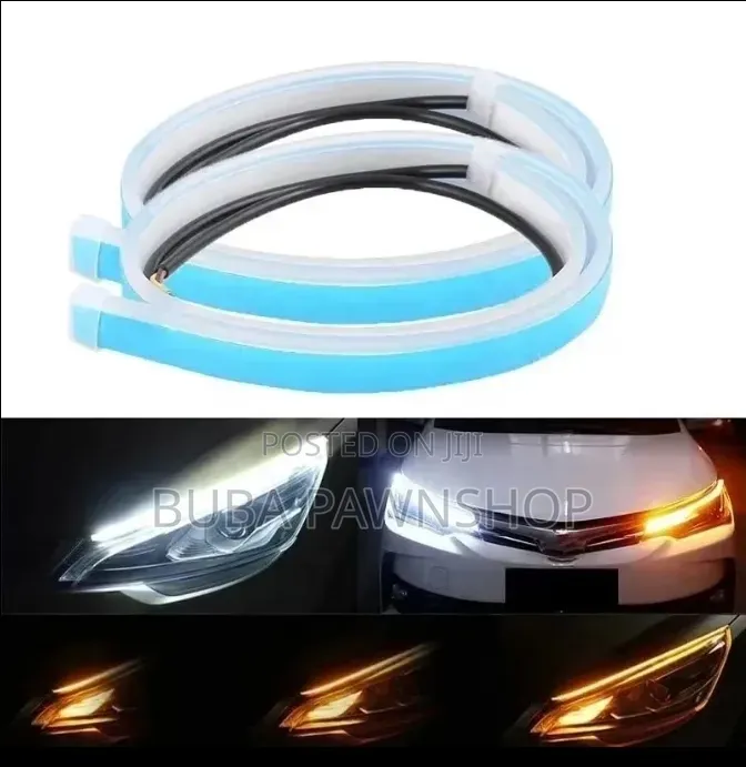 2pcs Universal Car Flexible Led Strip Lights