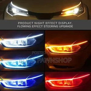 2pcs Universal Car Flexible Led Strip Lights