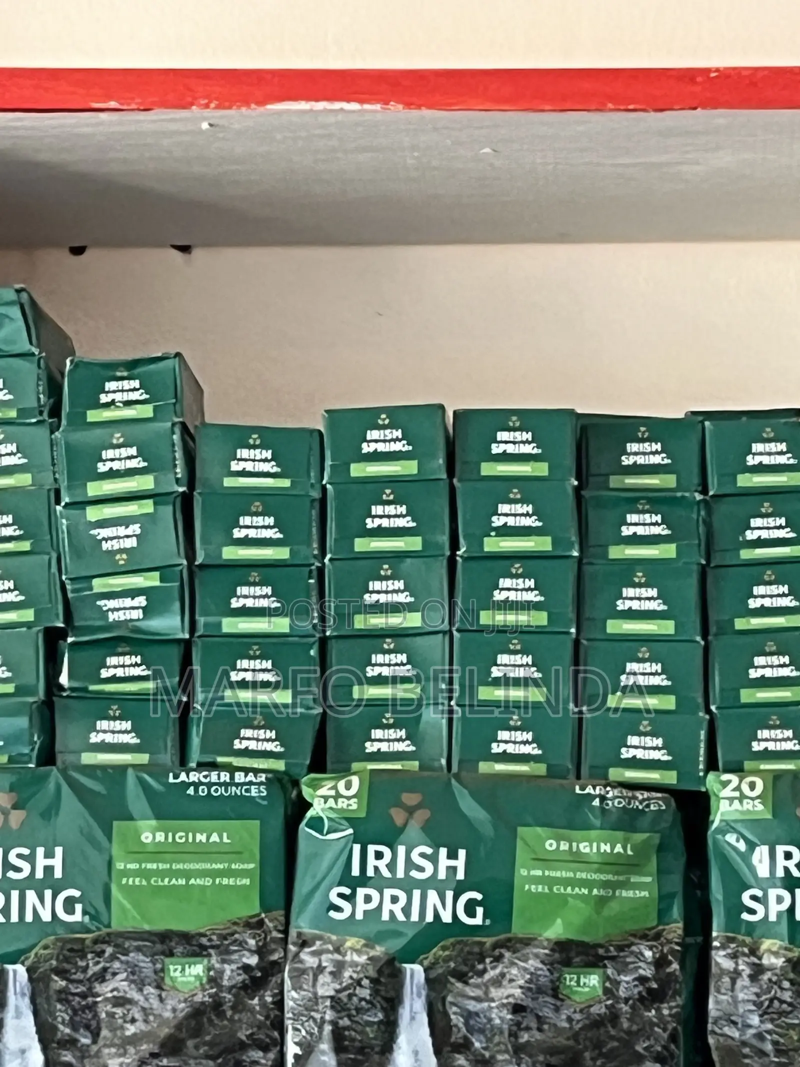 Irish Spring Original Deodorant Bar Soap 113g-12 Hour Fresh Usa