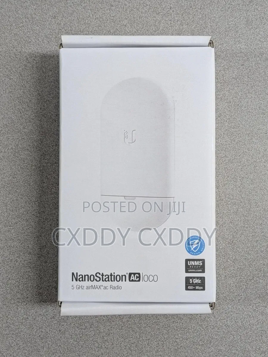 Ubiquiti Nanostation 5ac Loco + 24v Gigabit Poe Adapter