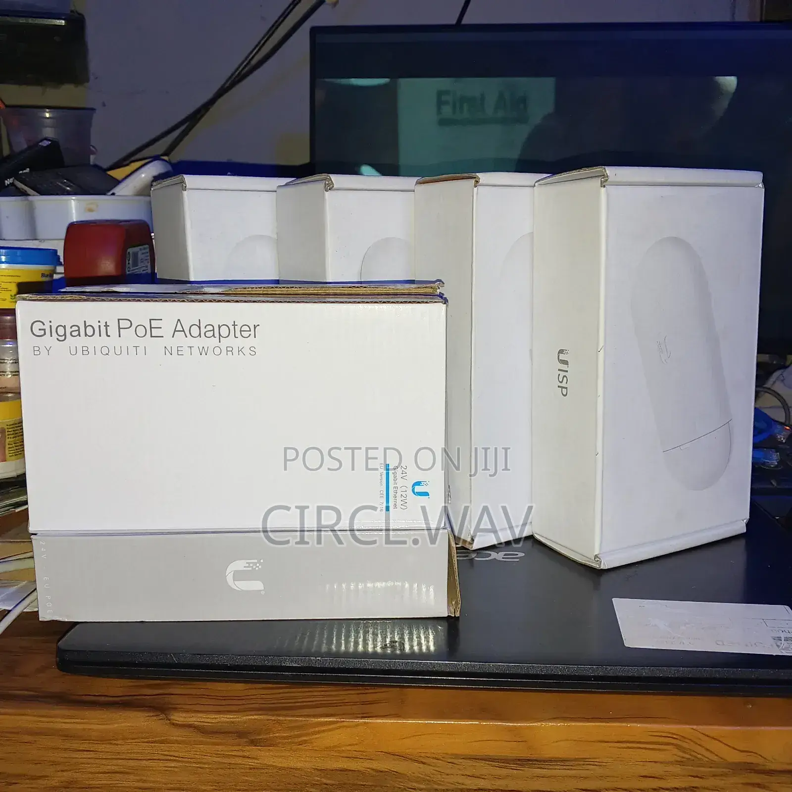Ubiquiti Nanostation 5ac Loco + 24v Gigabit Poe Adapter