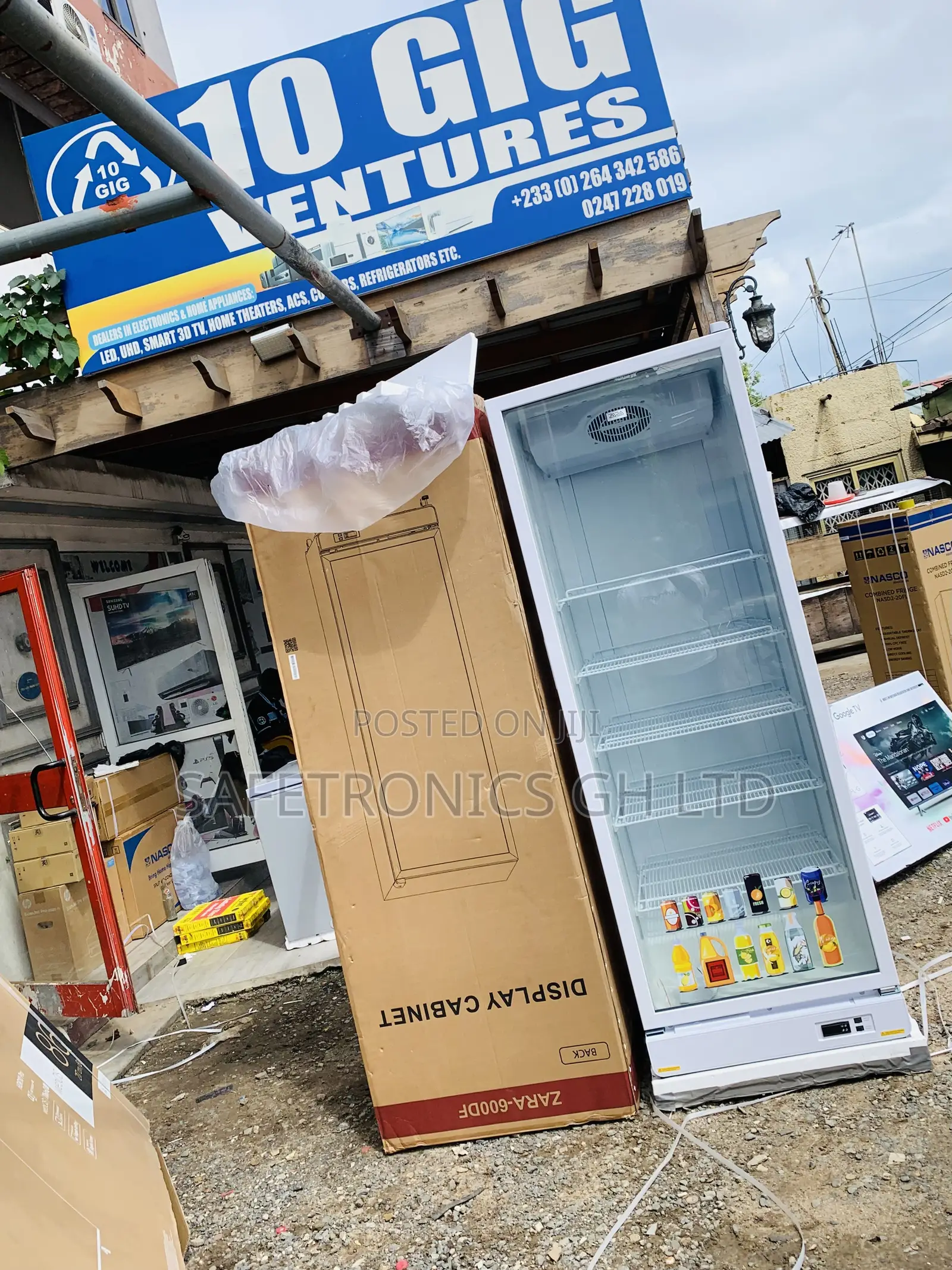 Newly Approved Zara-600dfg Display Fridge 591ltr