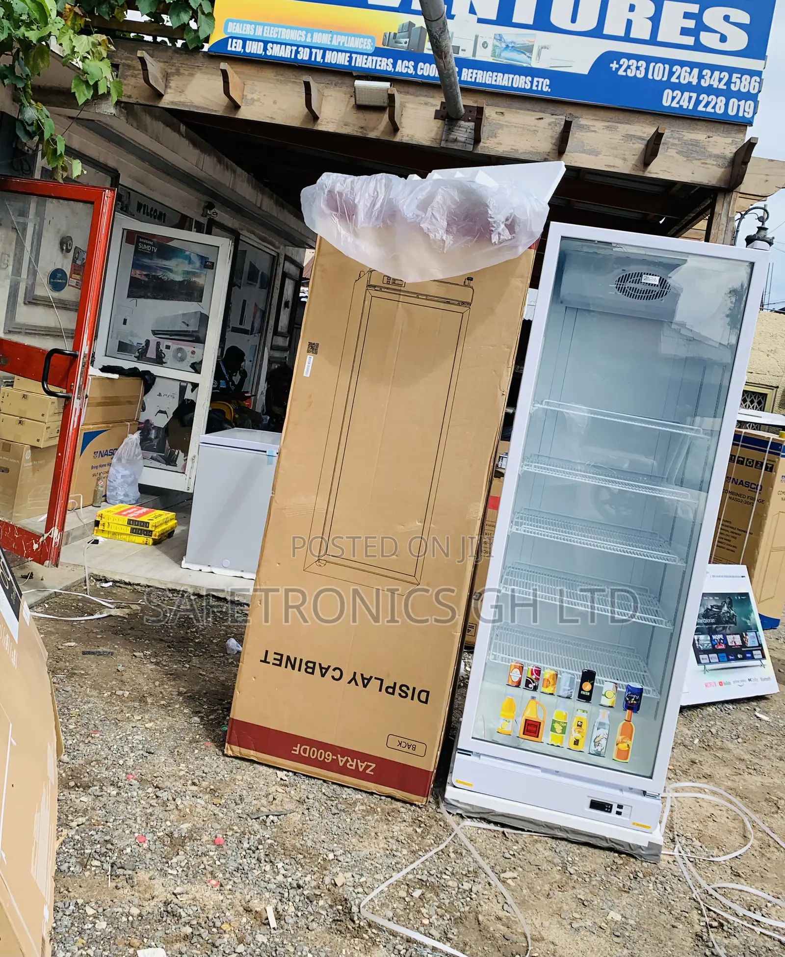 Kindly Order Zara-600dfg Display Fridge 591ltr