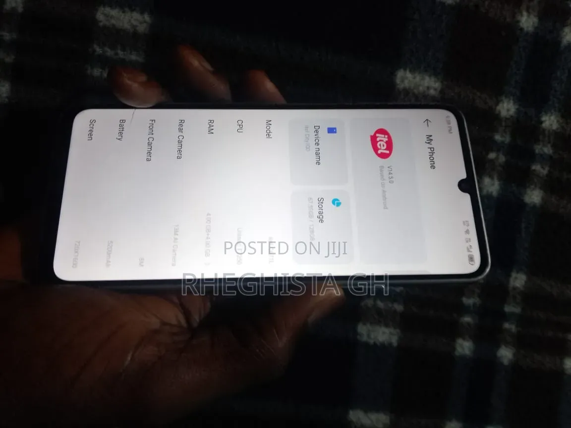 Itel City 100 128 GB Gray