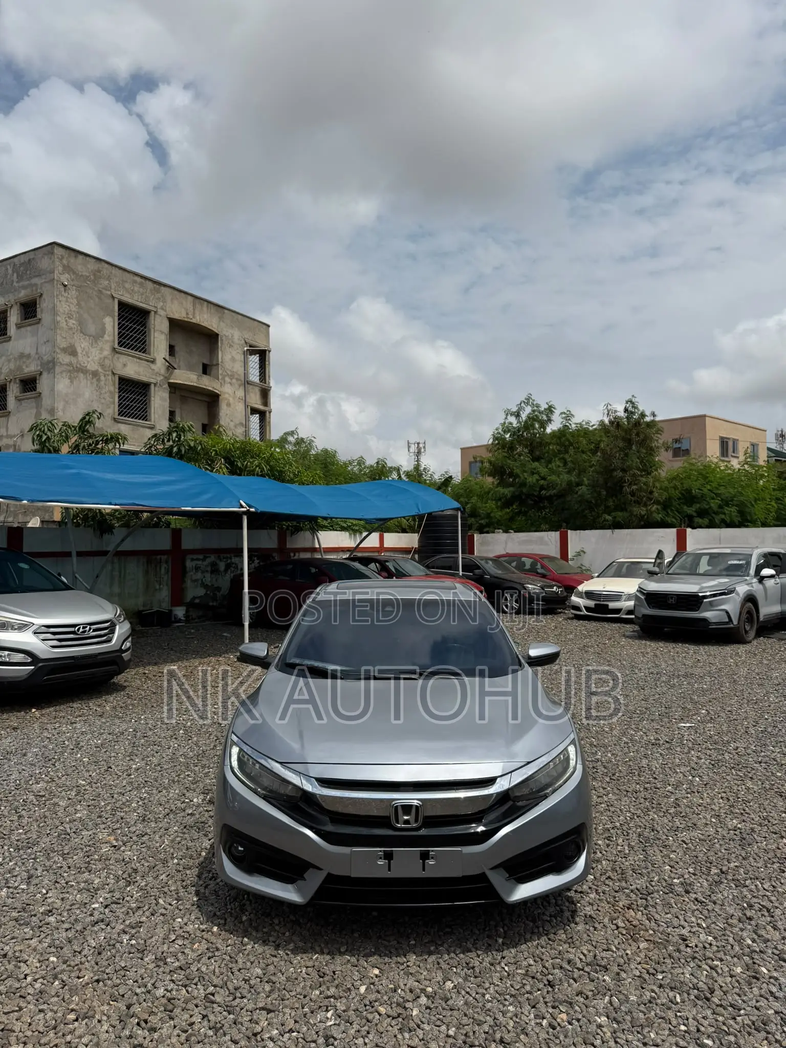 Honda Civic Touring 4dr Sedan (1.5L 4cyl) 2017 Gray