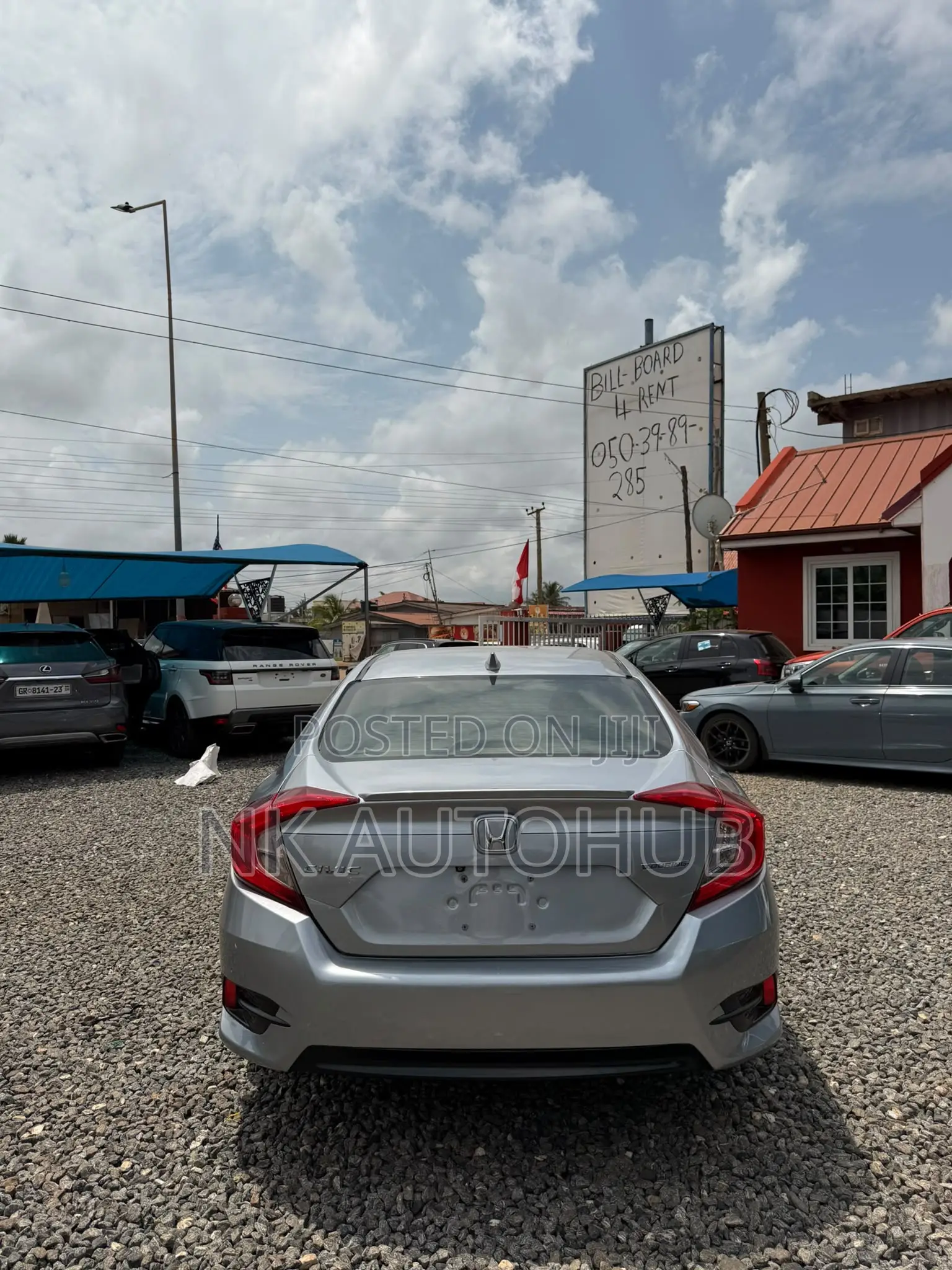 Honda Civic Touring 4dr Sedan (1.5L 4cyl) 2017 Gray
