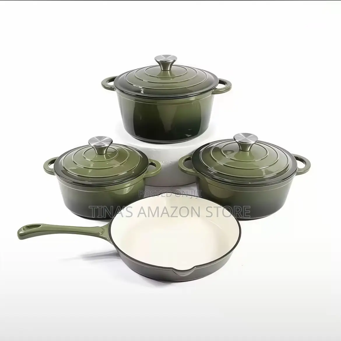 Cast Iron Cookware Set