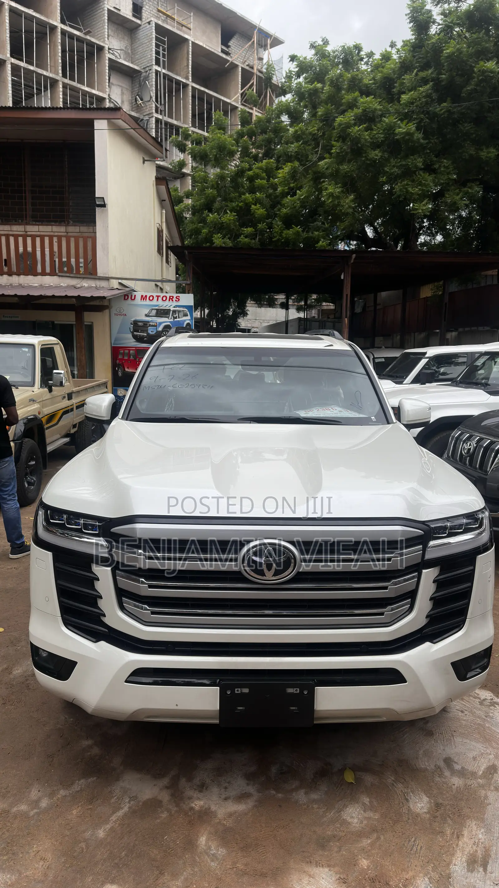 New Toyota Land Cruiser 2023 White