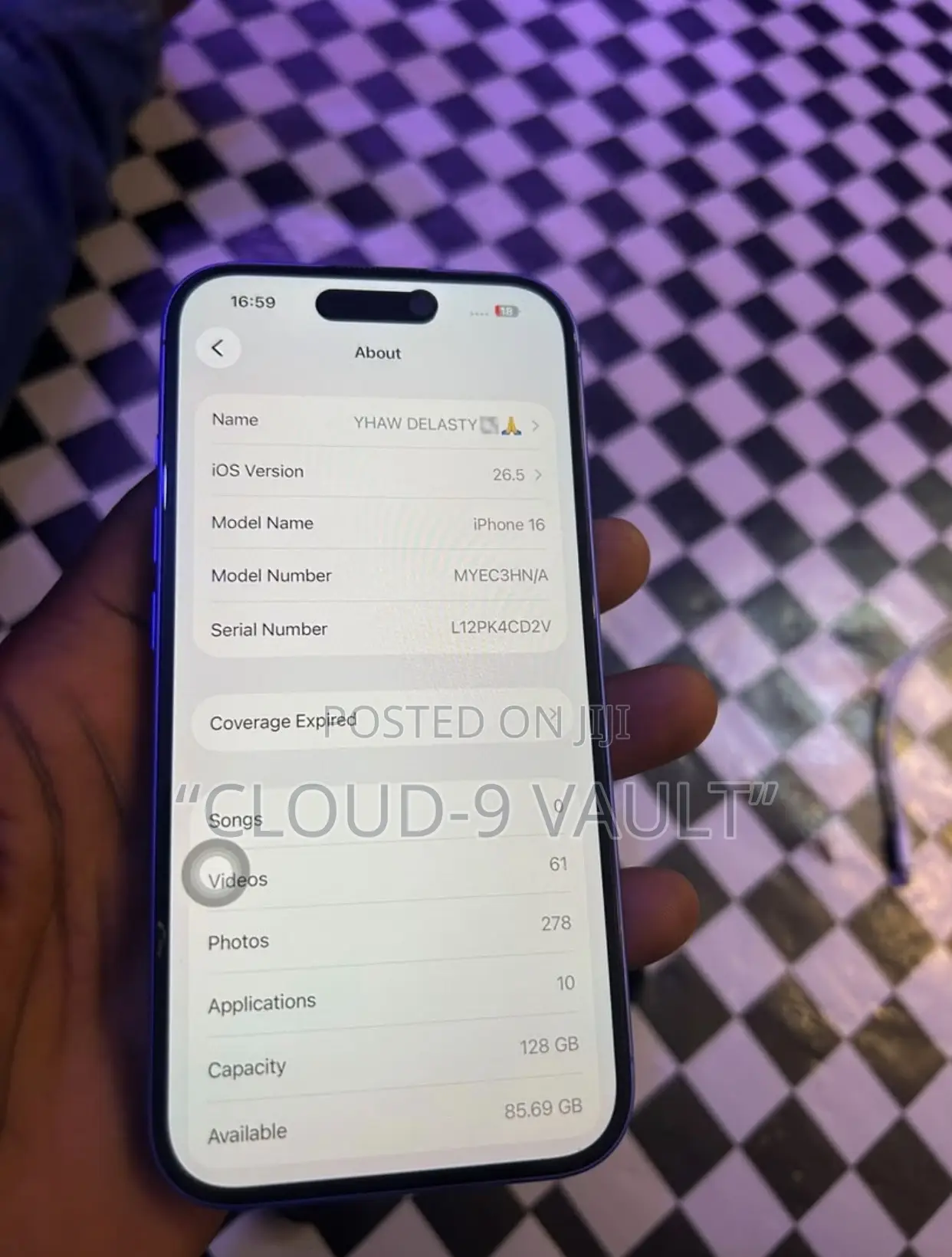 Apple iPhone 16 128 GB Blue