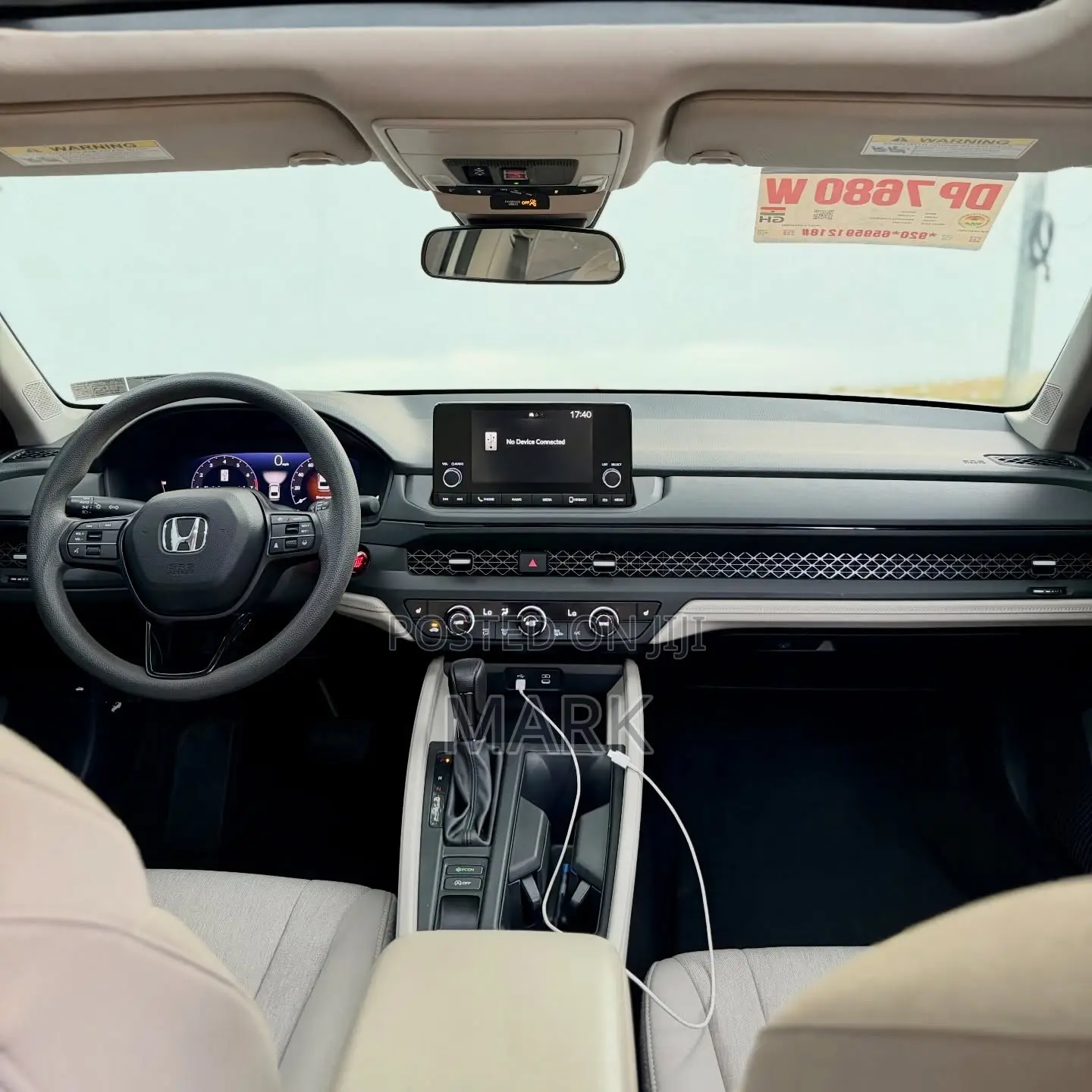 Honda Accord EX CVT 2023 White