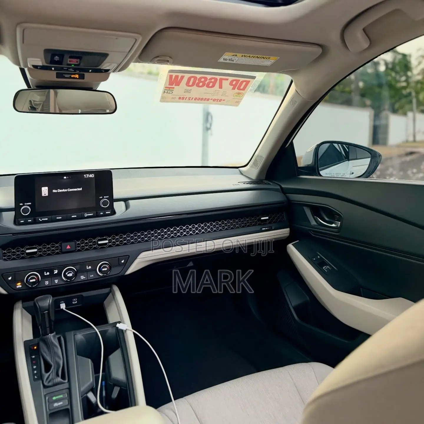 Honda Accord EX CVT 2023 White