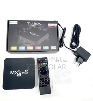 Mxqpro Hd Android 13 Tv Box- 2.4g - Wifi - Black